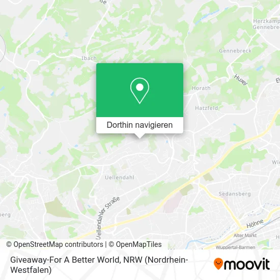 Giveaway-For A Better World Karte