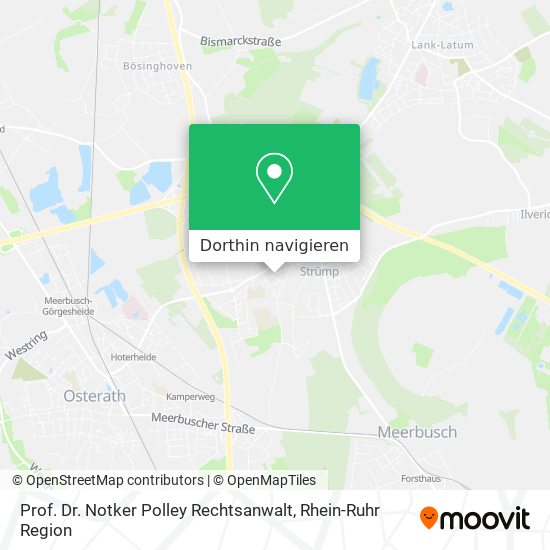 Prof. Dr. Notker Polley Rechtsanwalt Karte
