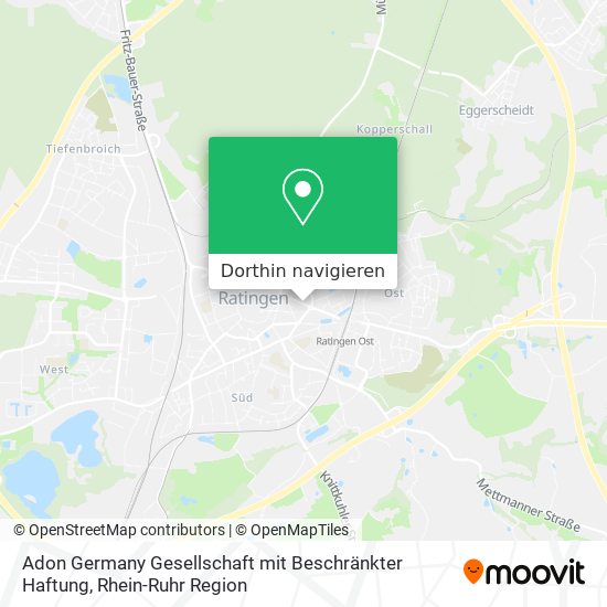 Adon Germany Gesellschaft mit Beschränkter Haftung Karte
