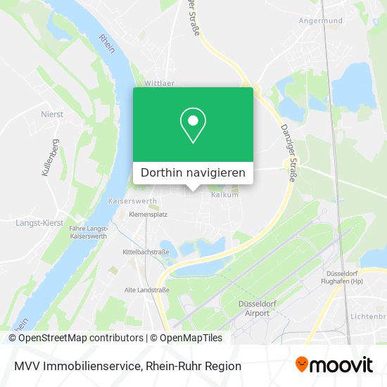 MVV Immobilienservice Karte