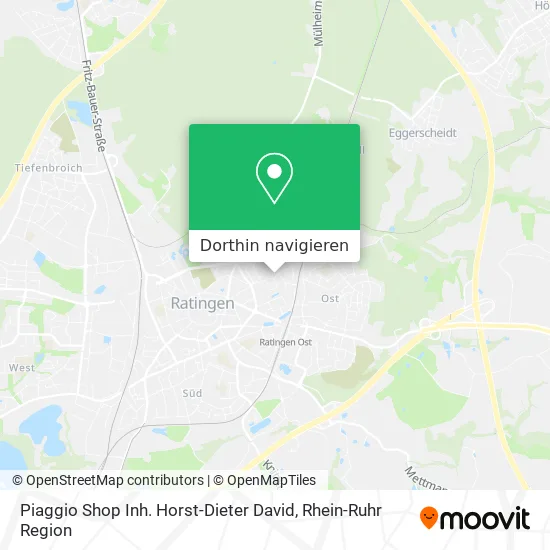 Piaggio Shop Inh. Horst-Dieter David Karte