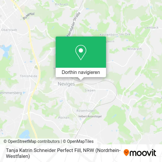 Tanja Katrin Schneider Perfect Fill Karte