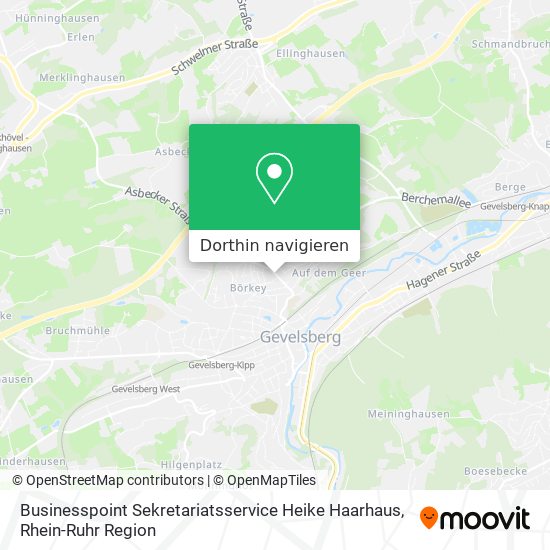 Businesspoint Sekretariatsservice Heike Haarhaus Karte