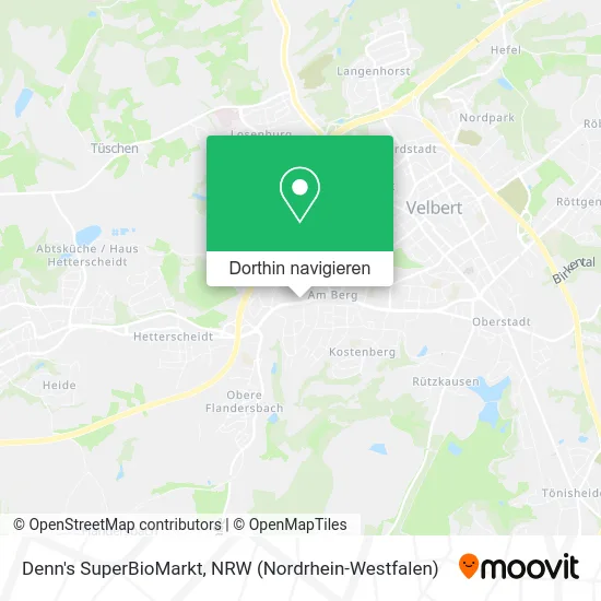 Denn's SuperBioMarkt Karte