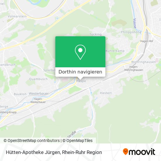 Hütten-Apotheke Jürgen Karte