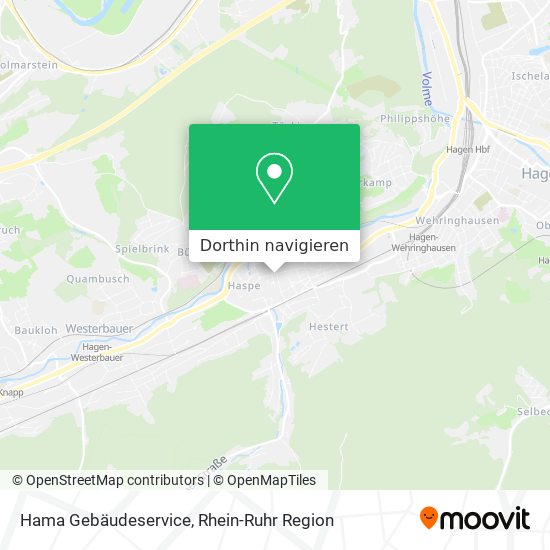 Hama Gebäudeservice Karte