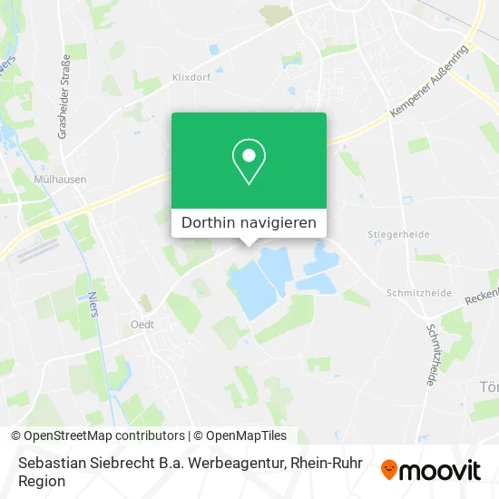 Sebastian Siebrecht B.a. Werbeagentur Karte