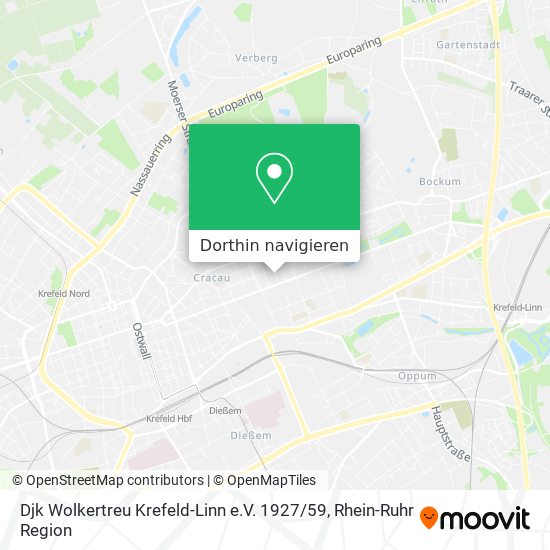 Djk Wolkertreu Krefeld-Linn e.V. 1927 / 59 Karte