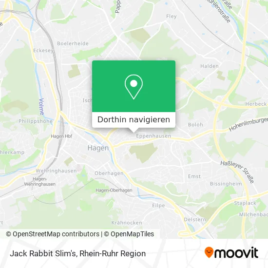 Jack Rabbit Slim's Karte