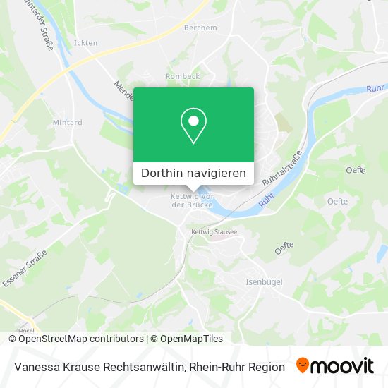 Vanessa Krause Rechtsanwältin Karte