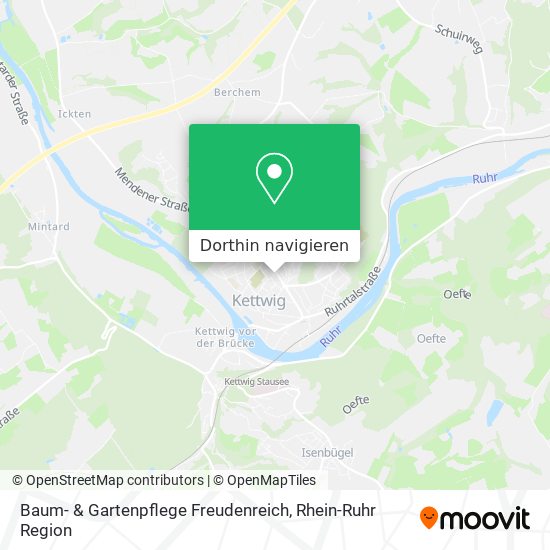 Baum- & Gartenpflege Freudenreich Karte