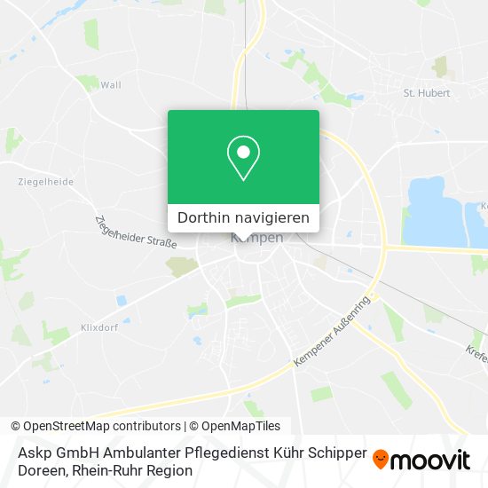 Askp GmbH Ambulanter Pflegedienst Kühr Schipper Doreen Karte