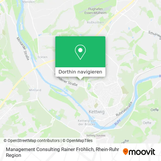 Management Consulting Rainer Fröhlich Karte