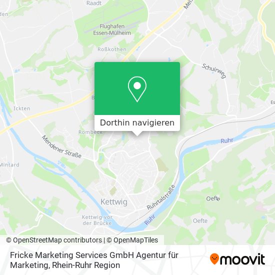 Fricke Marketing Services GmbH Agentur für Marketing Karte
