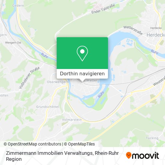 Zimmermann Immobilien Verwaltungs Karte