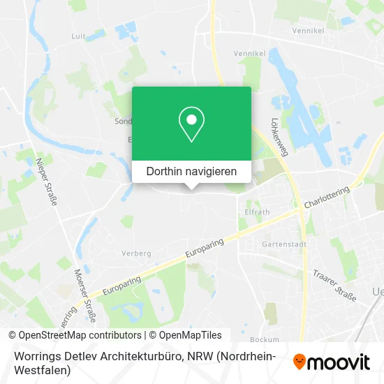 Worrings Detlev Architekturbüro Karte