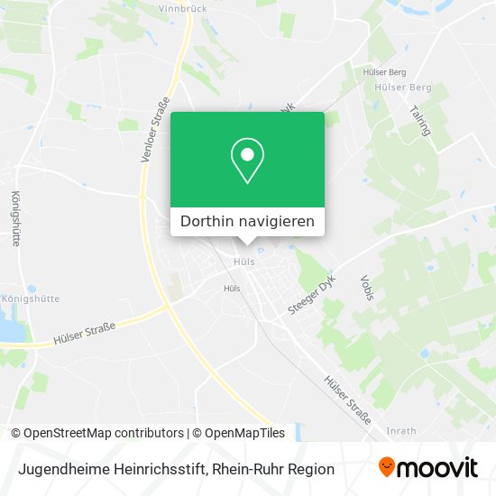 Jugendheime Heinrichsstift Karte