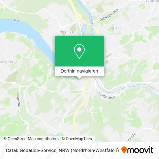 Catak Gebäude-Service Karte