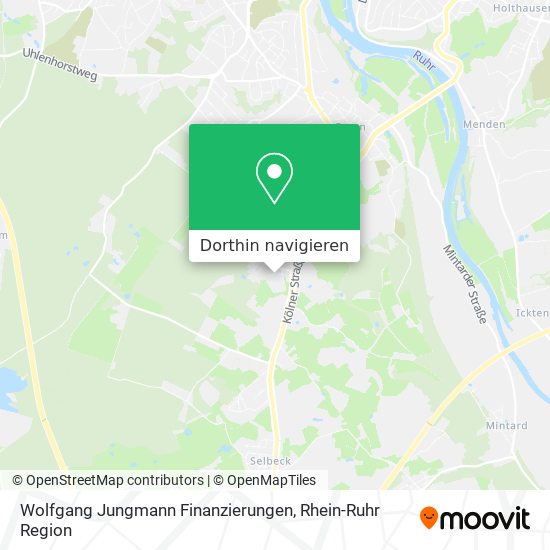 Wolfgang Jungmann Finanzierungen Karte