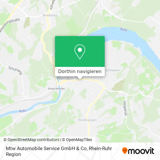 Mtw Automobile Service GmbH & Co Karte