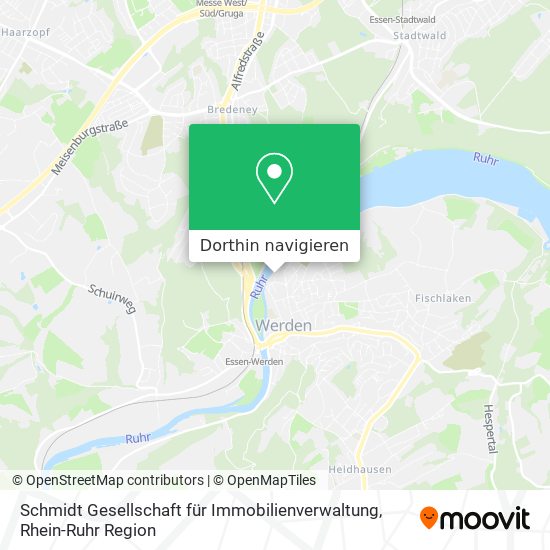 Schmidt Gesellschaft für Immobilienverwaltung Karte