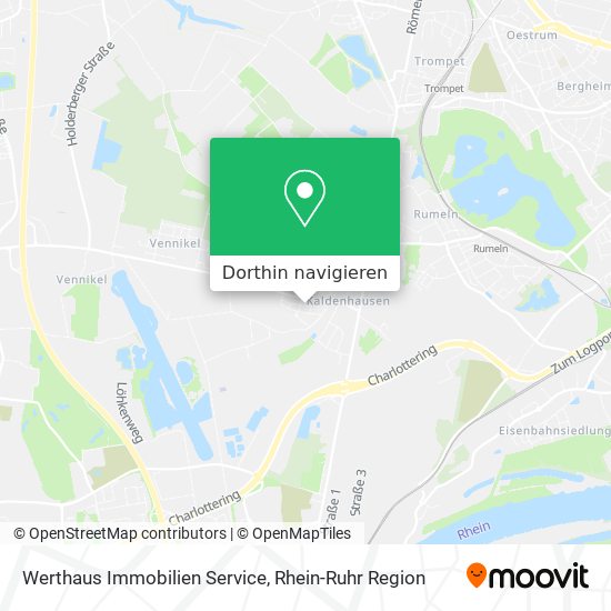 Werthaus Immobilien Service Karte