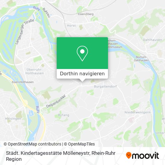 Städt. Kindertagesstätte Mölleneystr Karte