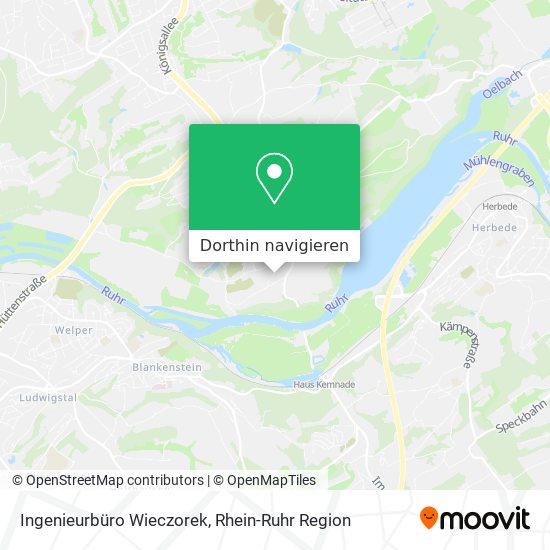 Ingenieurbüro Wieczorek Karte