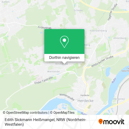 Edith Sickmann Heißmangel Karte