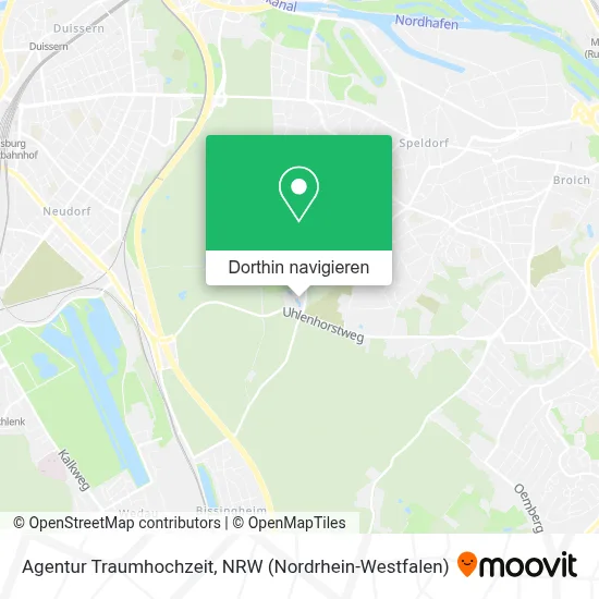 Agentur Traumhochzeit Karte