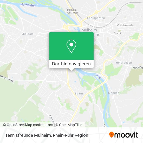 Tennisfreunde Mülheim Karte