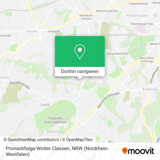 Pronachfolge Wolter Classen Karte