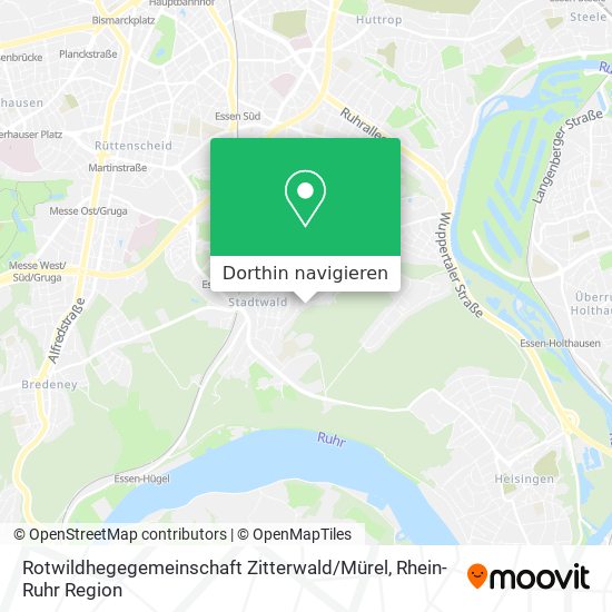 Rotwildhegegemeinschaft Zitterwald / Mürel Karte