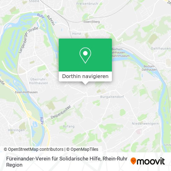 Füreinander-Verein für Solidarische Hilfe Karte