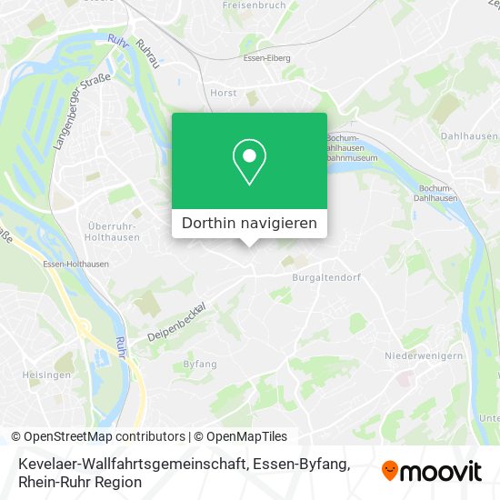 Kevelaer-Wallfahrtsgemeinschaft, Essen-Byfang Karte