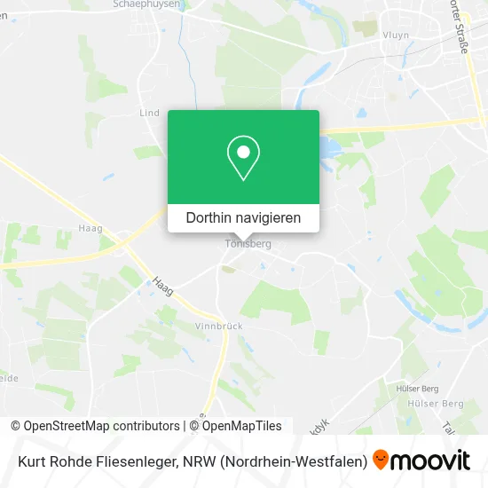 Kurt Rohde Fliesenleger Karte