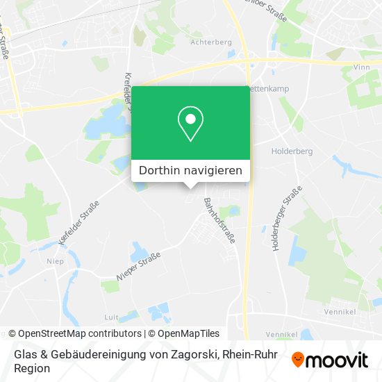 Glas & Gebäudereinigung von Zagorski Karte