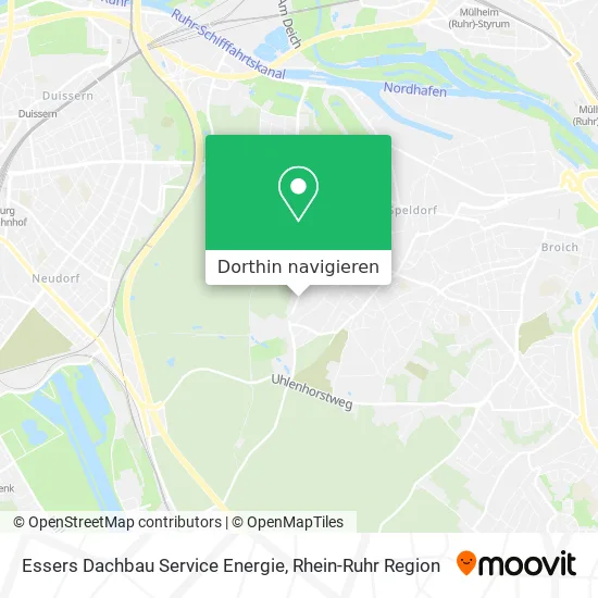 Essers Dachbau Service Energie Karte