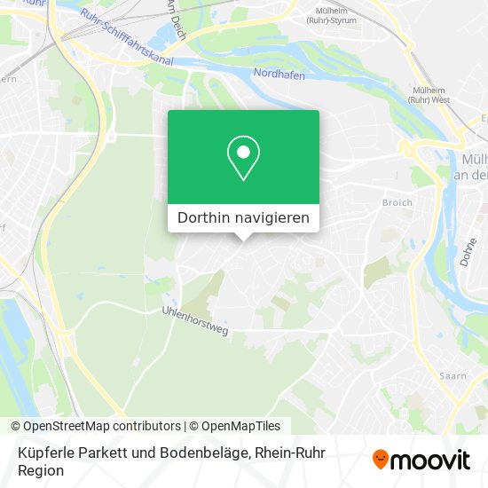 Küpferle Parkett und Bodenbeläge Karte
