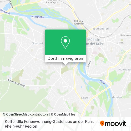 Keffel Ulla Ferienwohnung-Gästehaus an der Ruhr Karte