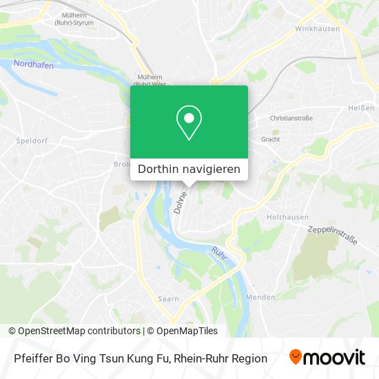 Pfeiffer Bo Ving Tsun Kung Fu Karte