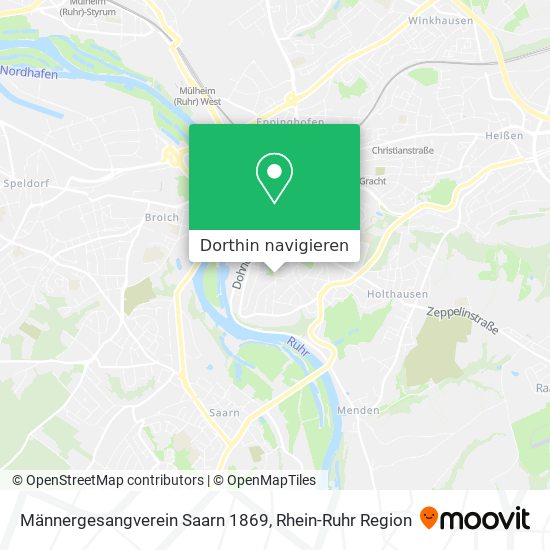 Männergesangverein Saarn 1869 Karte