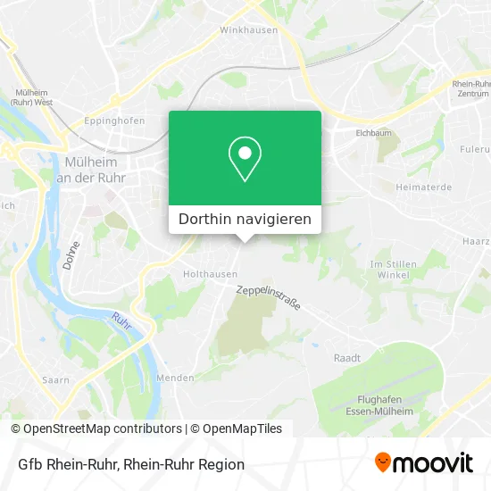 Gfb Rhein-Ruhr Karte