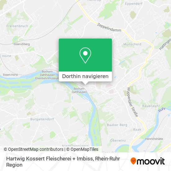 Hartwig Kossert Fleischerei + Imbiss Karte