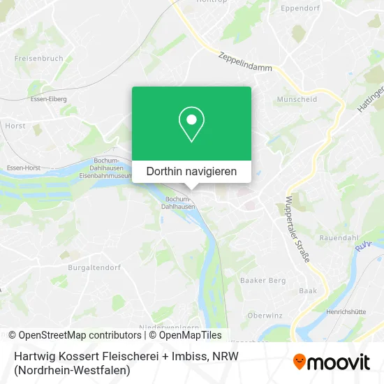 Hartwig Kossert Fleischerei + Imbiss Karte