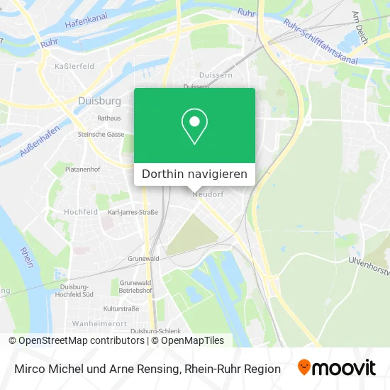 Mirco Michel und Arne Rensing Karte