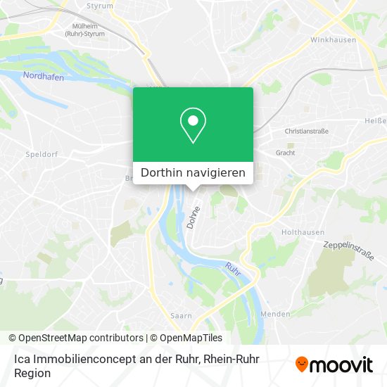 Ica Immobilienconcept an der Ruhr Karte