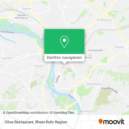 Olive Restaurant Karte