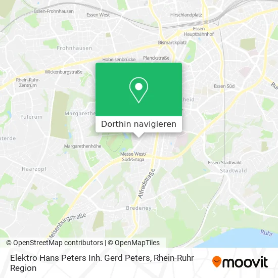 Elektro Hans Peters Inh. Gerd Peters Karte