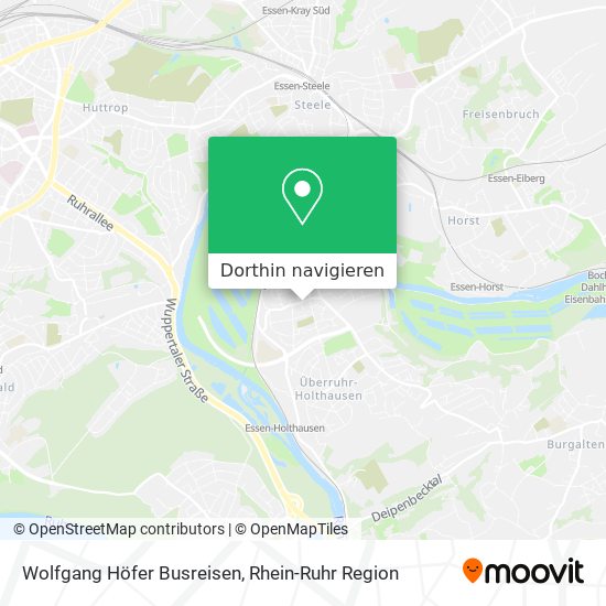 Wolfgang Höfer Busreisen Karte